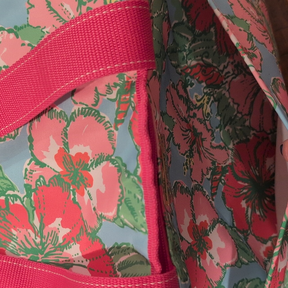Lilly Pulitzer Big Flirt Beach Cooler Bag Insulated - Picture 5 of 11